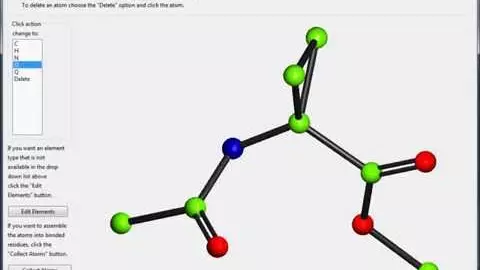 A screenshot of the user interface of the CRYSTALS application